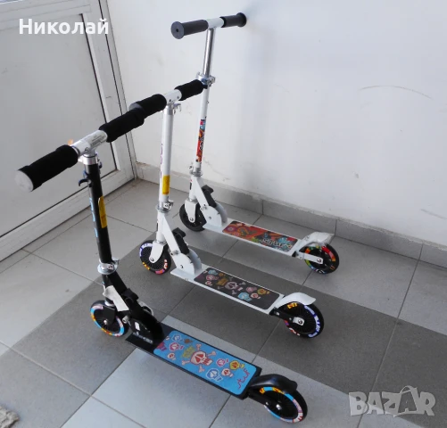 -45% - НОВА Тротинетка STUF Scoop S1000, снимка 2 - Скейтборд, ховърборд, уейвборд - 32446997