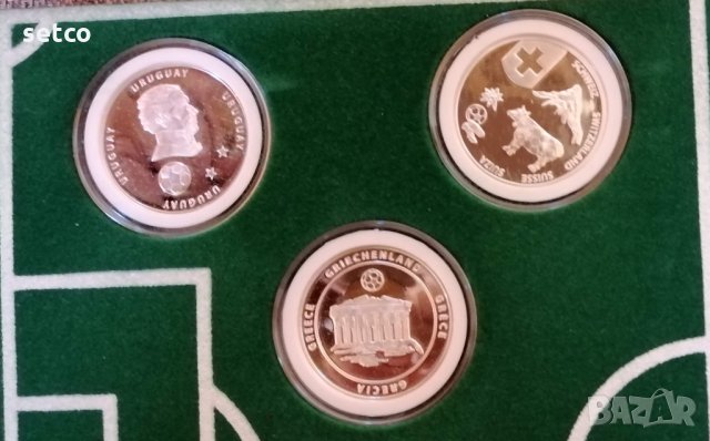 Колекция ОФИЦИАЛНИ възпоменателни монети за Световното футболно първенстно Бразилия 2014, снимка 7 - Нумизматика и бонистика - 34689763