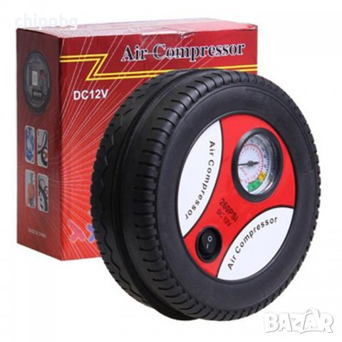 Авто компресор-форма на гума на 12V, снимка 3 - Аксесоари и консумативи - 38693345