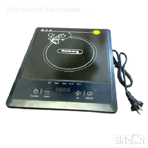 ГАРАНЦИЯ! Индукционен котлон 2000W, снимка 3 - Котлони - 48251958