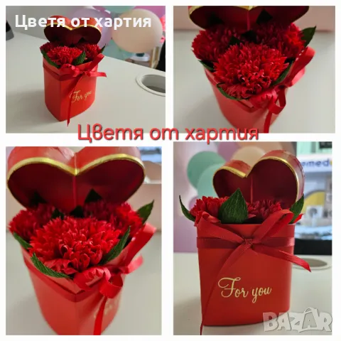 Букети със сапунени цветя /8 март/подаръци, снимка 2 - Други - 49246420