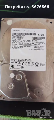 Хард Диск Hitachi 1TB, снимка 1 - Твърди дискове - 49421653