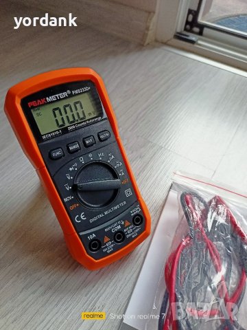 Мултиметър Peakmeter PM8233D+ мултицет с автоматичен обхват