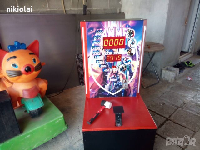 Силомер Чук чукът на Тор електронен боксова круша панаирни съоръжения атракции 