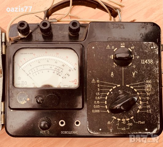 Амперволтметър -военен 1972, снимка 1 - Друга електроника - 38225968