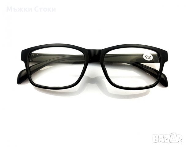 Очила с диоптър, черни рамки - Модел 1, снимка 3 - Слънчеви и диоптрични очила - 39224779