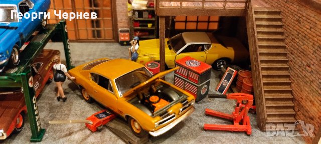 Диорама на сервиз в мащаб 1/64, снимка 4 - Колекции - 43644044