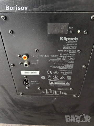  Продавам Klipsch Cinema 800  - 7.1.4 DOLBY ATMOS, снимка 6 - Аудиосистеми - 53606898