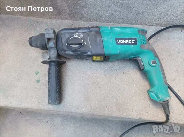 Перфоратор VONROC RH502AC, 800 W, 3 J, снимка 7 - Бормашини - 48090401
