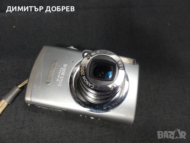 ЦИФРОВ ФОТОАПАРАТ CANON IXUS 800 IS 6.0MP DIGITAL CAMERA, снимка 6 - Фотоапарати - 51693016