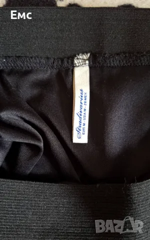 Черна пола Stradivarius, снимка 2 - Поли - 50056594