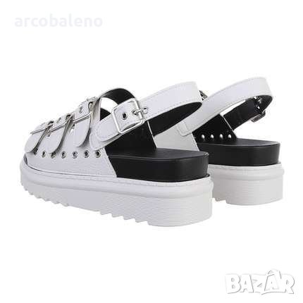 Дамски сандали на клин, 4цвята , снимка 3 - Сандали - 40692046