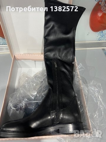 Кожени чизми Aquamarine, снимка 3 - Дамски ботуши - 43062654