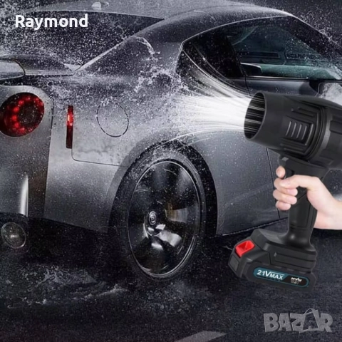 Мощна акумулаторна духалка 1500W – Турбо пистолет за листа, прах, сняг и подсушаване, снимка 6 - Други инструменти - 51515079