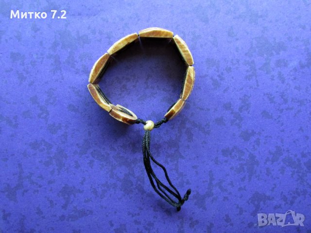 Стара гривна от слонова кост, снимка 4 - Гривни - 27393292