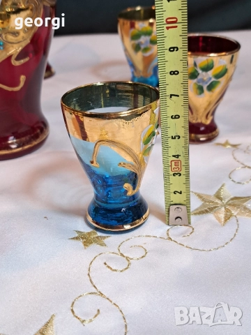 сервиз Bohemia с позлата , снимка 10 - Сервизи - 52431379