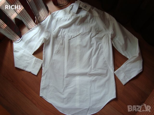 НАМАЛЕНА НА 50лв - ADIDAS SLVR – нова риза памук дълъг ръкав, снимка 4 - Ризи - 28194614