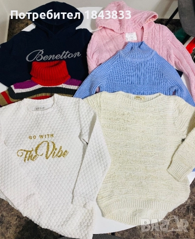 Детски блузи, пуловери и суичери