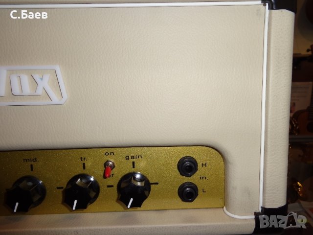 BAEVOX - лампова китарна глава 20 вата. tube amp., снимка 12 - Китари - 40227112