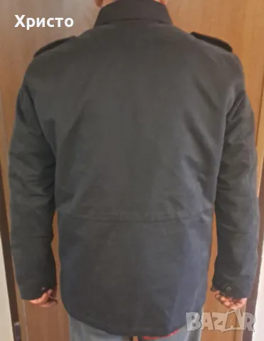 мъжко тъмно синьо яке Reserved XXL чисто ново, срещу вятър и дъжд, топли пази супер, снимка 2 - Якета - 48086803