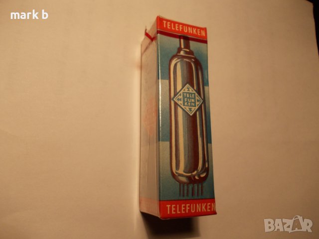 Радиолампа нова NOS EF86 TELEFUNKEN, снимка 2 - Друга електроника - 43248943