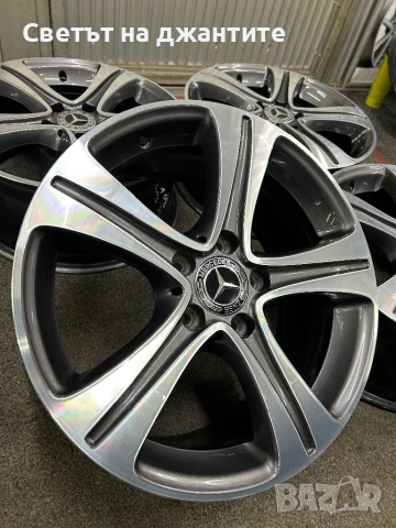 Джанти 17 Цола 5х112 Mercedes E W213 W212 Klass C Klass GLK Vito Original, снимка 5 - Гуми и джанти - 53395238