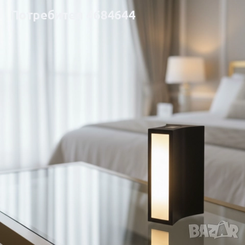 Висококачествена LED стенна лампа Luna Lighting – 11W, 3000K, 300 lm, снимка 2 - Лед осветление - 52815665