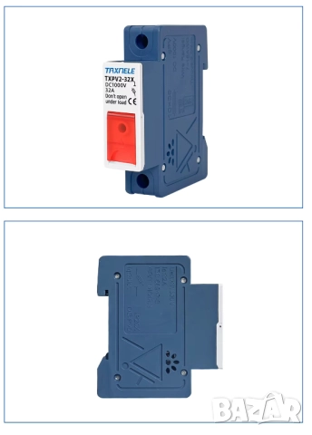Taxnele държач на DC предпазител за защита от късо съединение за соларни системи, снимка 17 - Друга електроника - 52698010