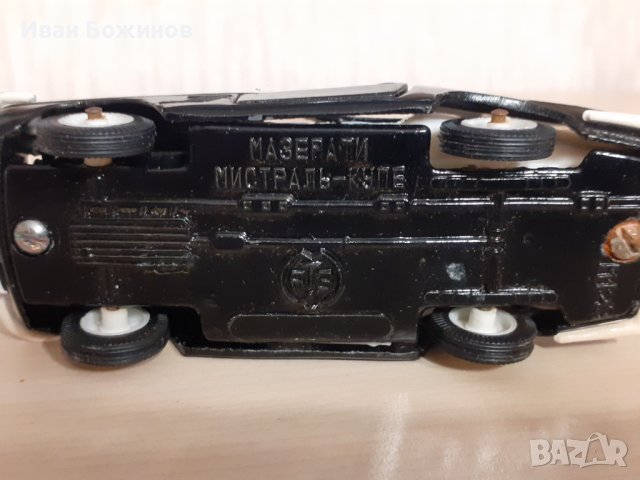 Модел на Мазерати, СССР., снимка 4 - Колекции - 43147127