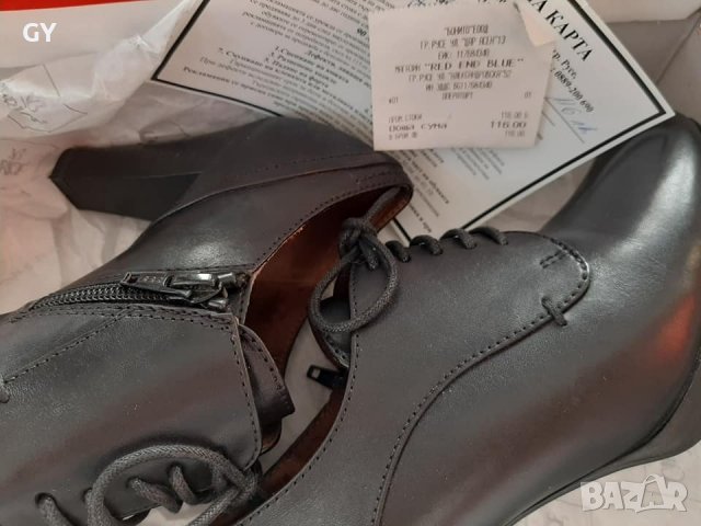 Елегантни черни обувки на ток Caprice , снимка 3 - Дамски обувки на ток - 38686547