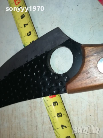 НОЖ-КРИВ МАСИВЕН ОСТЪР 1507251517, снимка 17 - Ножове - 51029000