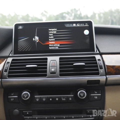 Мултимедия за BMW X5 E70, X6 E71, CCC, Android, 10.25 инча, Навигация, Андроид, екран, досплей X5 X6, снимка 2 - Аксесоари и консумативи - 52581084