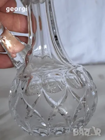 малка кристална гарафа оловен кристал 24/2, снимка 3 - Други - 49492210