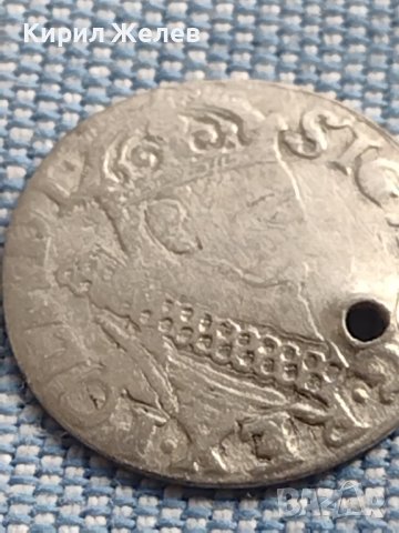 Сребърна монета 3 гроша 1621г. Сигизмунд трети ПОЛША 28430, снимка 5 - Нумизматика и бонистика - 42969933