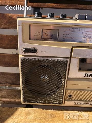 Радиокасетофо SENCOR S-4440-функционален!, снимка 11 - Радиокасетофони, транзистори - 52606958