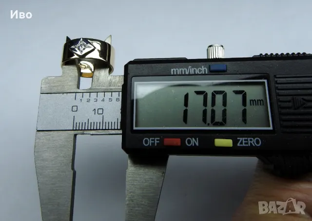 Руски пръстен с диамант, снимка 6 - Пръстени - 48890695