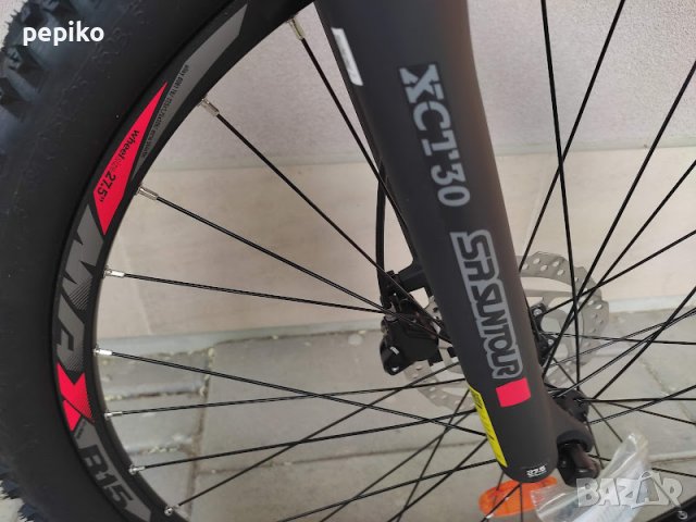 Продавам колела внос от Германия алуминиев мтв велосипед SPORT MAVERICK PRO 27,5 цола амортисьор дис, снимка 11 - Велосипеди - 36755156