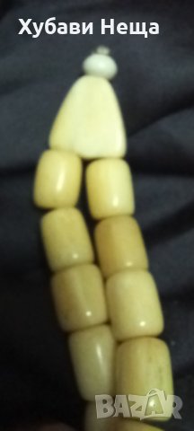 Броеница - слонова кост, снимка 3 - Антикварни и старинни предмети - 33780446