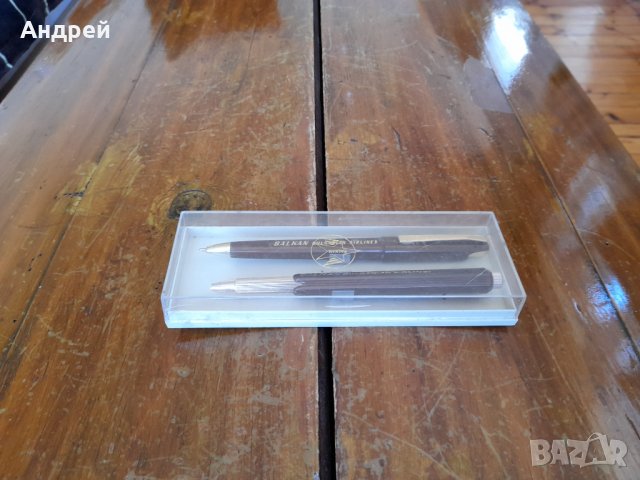 Стара писалка,химикал БГА Балкан,Balkan, снимка 1 - Други ценни предмети - 37117225