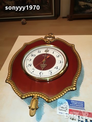 янтар-голям ретро часовник 1507211259, снимка 4 - Антикварни и старинни предмети - 33527903