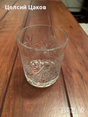 Кристални чаши за уиски , снимка 2 - Чаши - 43587842