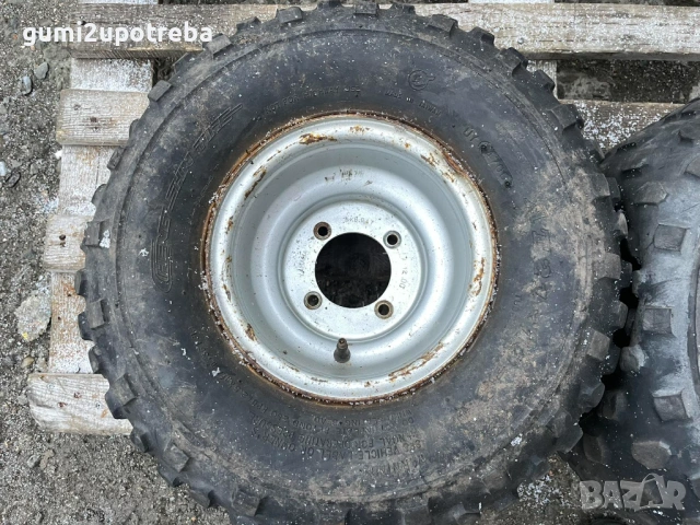 8 цола Задни Джанти 4х100 за ATV Yamaha Blaster 8J гуми 21х10-8, снимка 2 - Гуми и джанти - 53157018