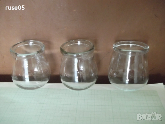 Лот от 3 бр. стъклени вендузи, снимка 4 - Други стоки за дома - 52107918