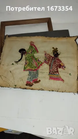 Японски Гоблен, снимка 6 - Антикварни и старинни предмети - 47569553