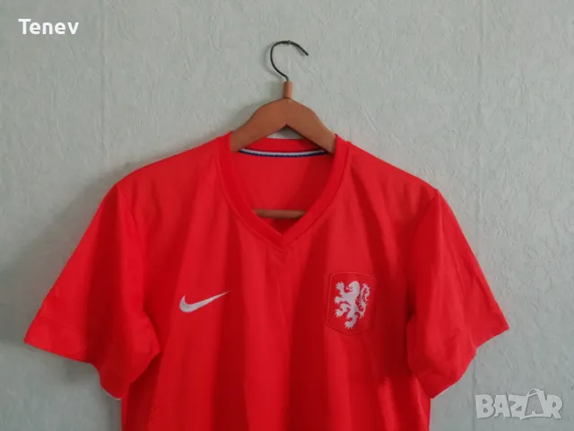 Нидерландия Холандия оригинална футболна тениска фланелка Nike Netherlands Holland , снимка 4 - Тениски - 49137289