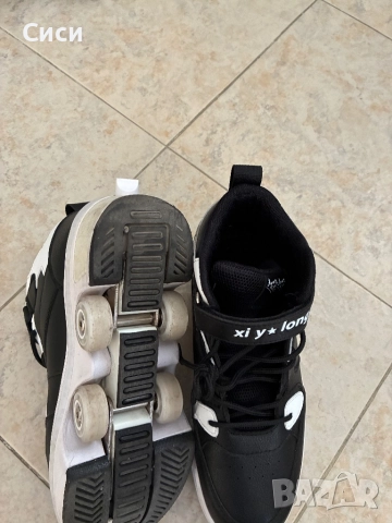 Маратонки с функция кънки, снимка 3 - Ролери, кънки - 52903220