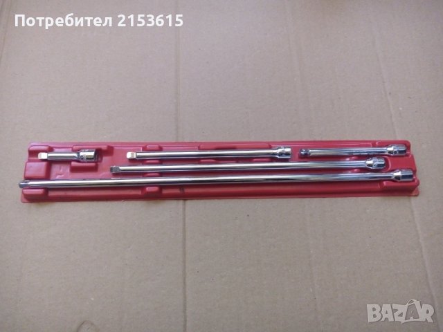 Mac Tools  5 броя 1/4 КАЧЕСТВЕНИ удължения накрайници, снимка 2 - Други инструменти - 43602416