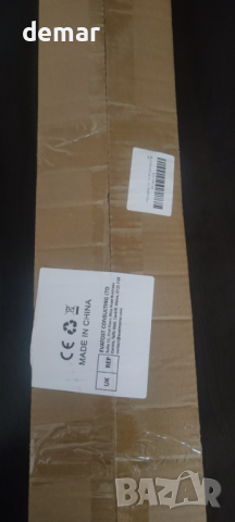 EIDISUNY LED стенна лампа, вътрешна модерна креативна, 80 см 26 W (студена бяла светлина), снимка 9 - Лед осветление - 44864564