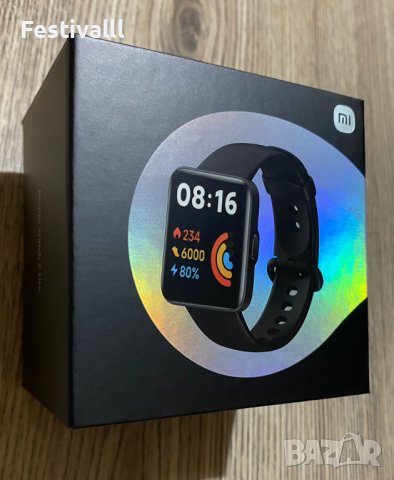 Часовник Smartwatch Redmi Watch 2 Lite GL, Черен, снимка 1 - Смарт гривни - 43009070