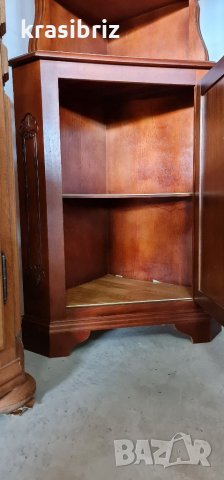 Масивна ъглова витрина Германия , снимка 5 - Секции и витрини - 34782317